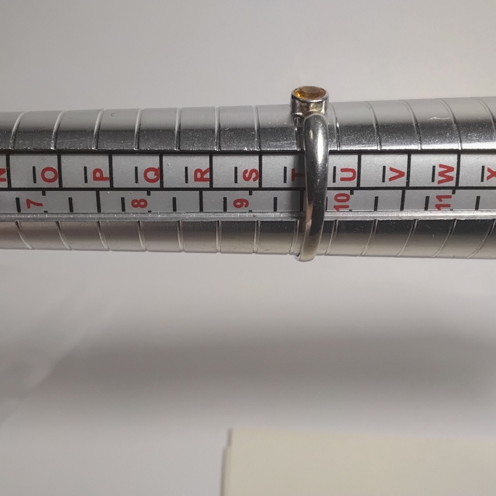 925 Silver Stackable Multi Stone Rings Sz 9-1/2 - image 8